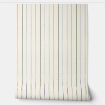 Motif mince rayure verticale Bohème Neutre Terreux