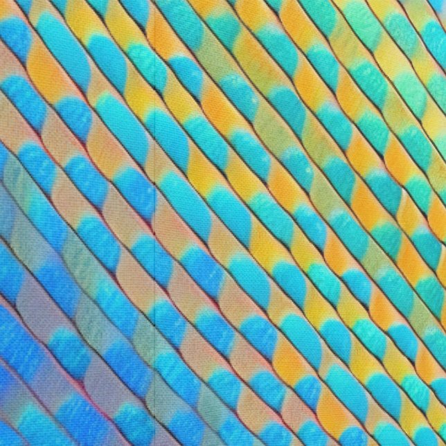 Papier Peint Motif numérique tissé Abstrait coloré (Couture)