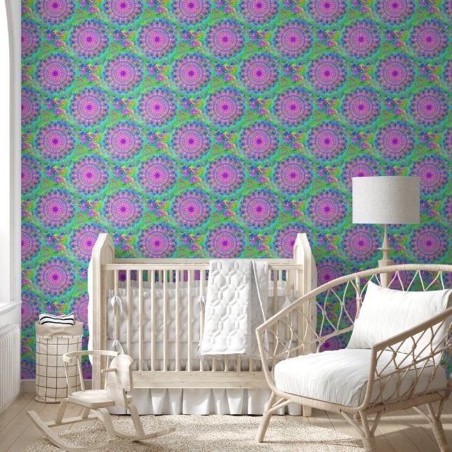 Papier Peint Motif sans couture Power Mandala 5 (Enfants)