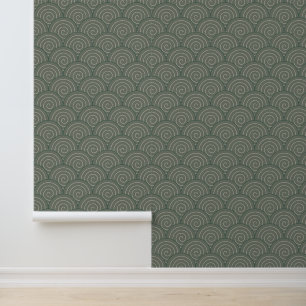 Papier Peint Motif Seigaiha