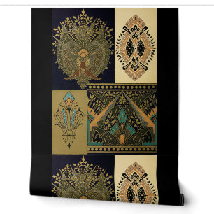 Papier Peint Motif textile Art nouveau Christopher