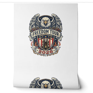 Papier Peint Moto Vintage Eagle Freedom Tour 2026