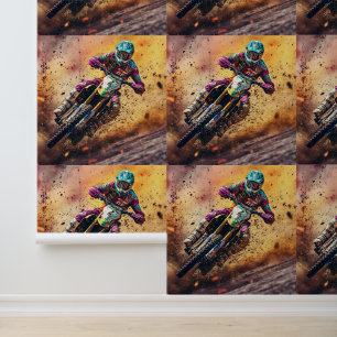 Papier Peint Motocross