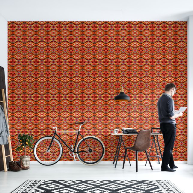 Papier Peint Moyenne citrouille colorée (Salon)