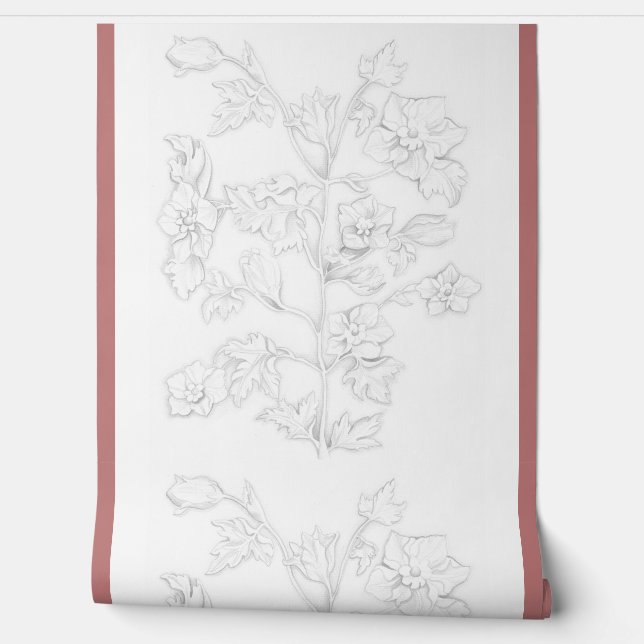 Papier Peint Mughal Design on a  (Déroulement)