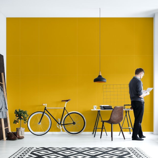 Papier Peint Mustard Yellow (Salon)