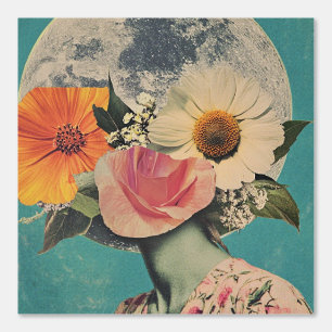 Papier Peint Mystère florissant sous la lune