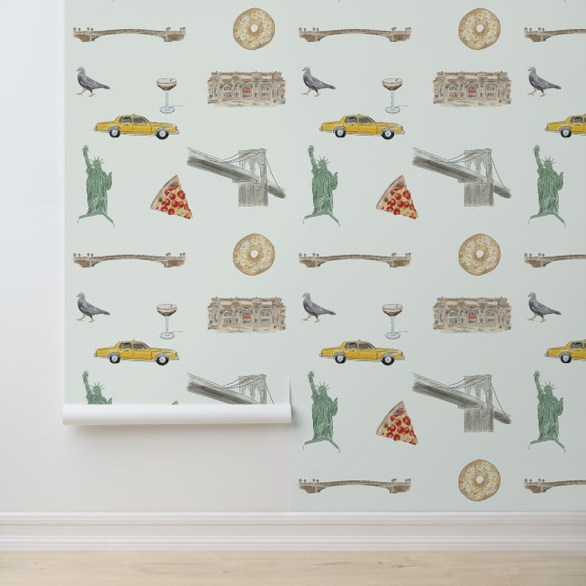 Papier Peint New York (Application)