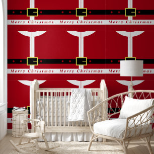 Papier Peint Noël drôle Père Noël