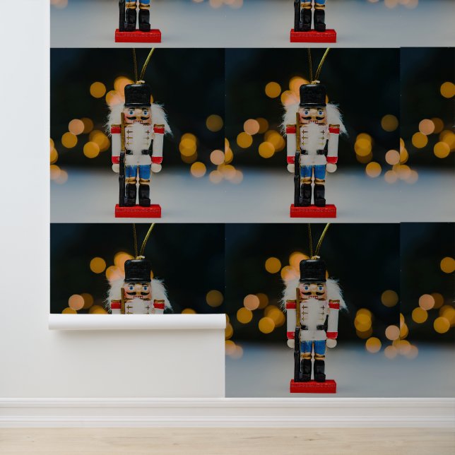 Papier Peint Noël SlipperyJoe nutcracker figurine ornement (Application)