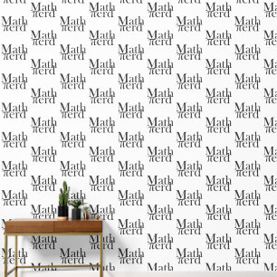 Papier Peint Noir et blanc Funny Pi Math Enseignant scientifiqu