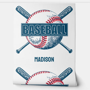 Papier Peint Nom personnalisé Baseball