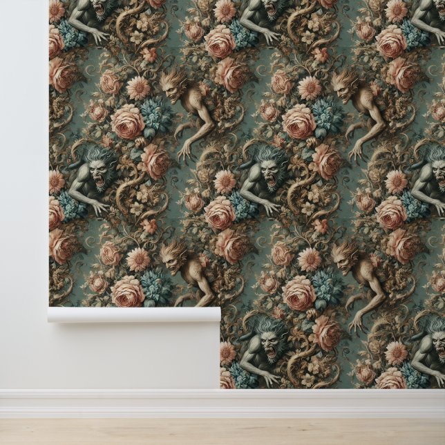 Papier Peint Nous Bête Ce Soir - Gothique Victorien (Application)