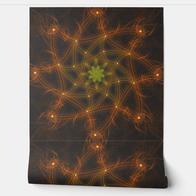 Papier Peint Noyau d'étoile lumineuse (Déroulement)