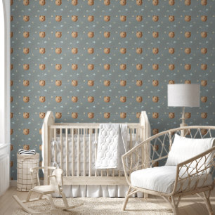 Papier Peint Nuage de nounours mignon Arc-en-ciel Nursery rêveu