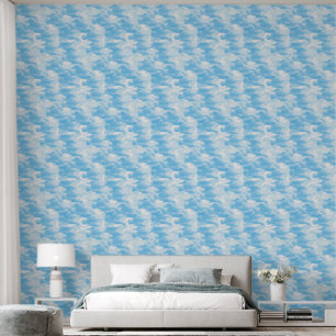 Papier Peint Nuages Ciel Bleu