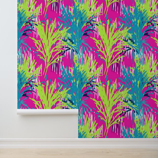 Papier Peint Oasis tropicale de minuit (Application)