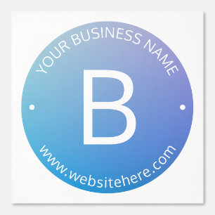 Papier Peint Ombre de fond bleu et violet avec texte modifiable