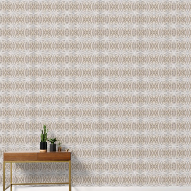 Papier Peint Ondulations sur une plage de sable motif taille S (Couloir)