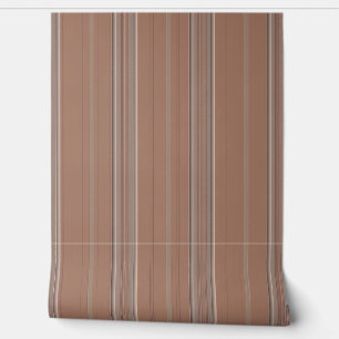 Papier Peint Ophélie indulgente Brûlures Orange Brown