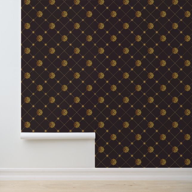 Papier Peint Or Nautique (Application)