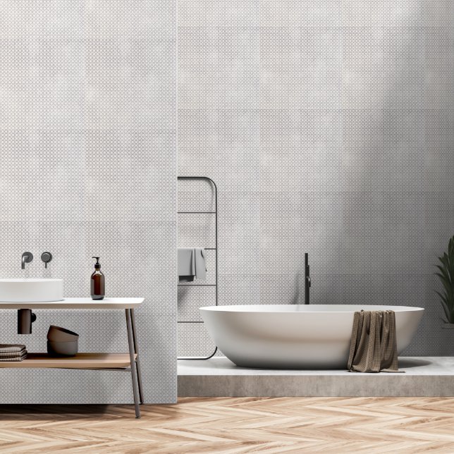 Papier Peint Ornement arabesque élégant (Salle de bain)