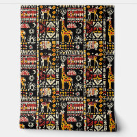 Ornement traditionnel ethnique africain, patte tri