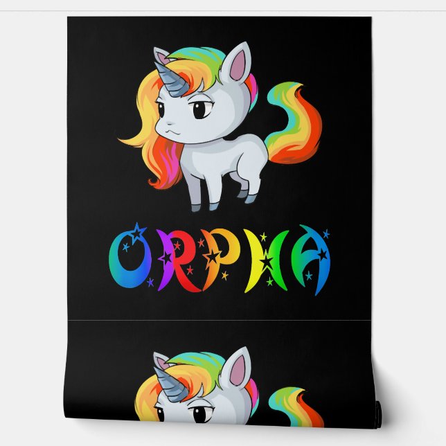 Papier Peint Orpha Unicorn (Déroulement)