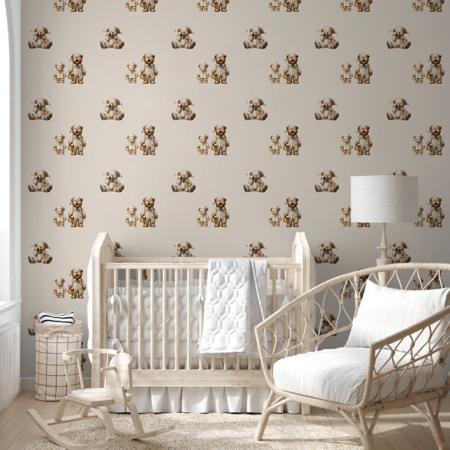 Papier Peint Ours mignon (Enfants)