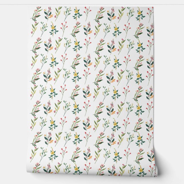 Papier peint Palette de la nature (Déroulement)