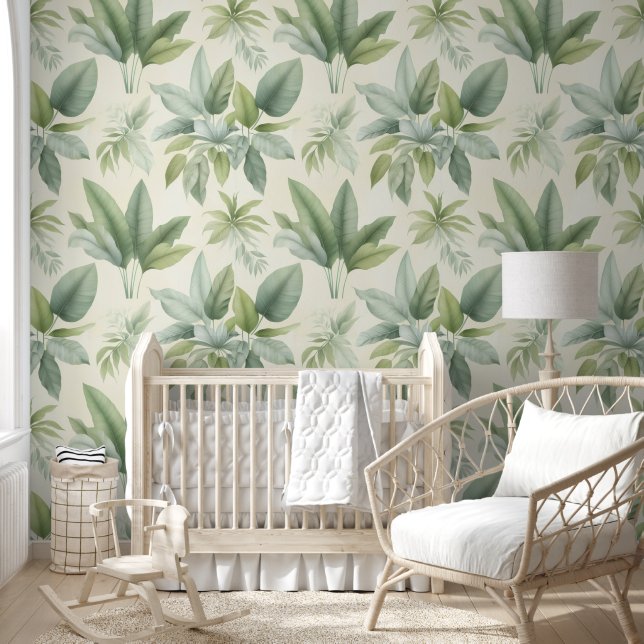Papier Peint Palmiers Paradis (Enfants)