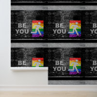 Panneau de couleurs de fierté arc-en-ciel urbain S