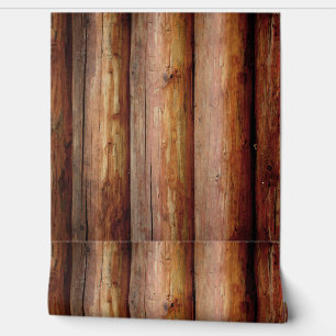 Papier Peint Papier mural CABINE LOG (Installer horizontalement