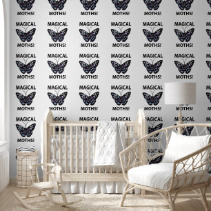 Papier Peint Papillon de Nuit Papillons Magiques