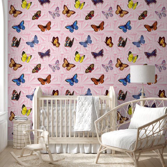 Papier Peint Papillons (Enfants)