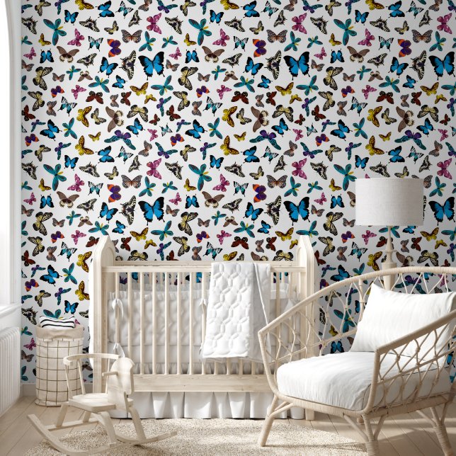 Papier Peint Papillons à gogo (Enfants)