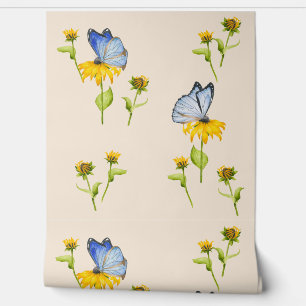 Papier Peint Papillons sur un 