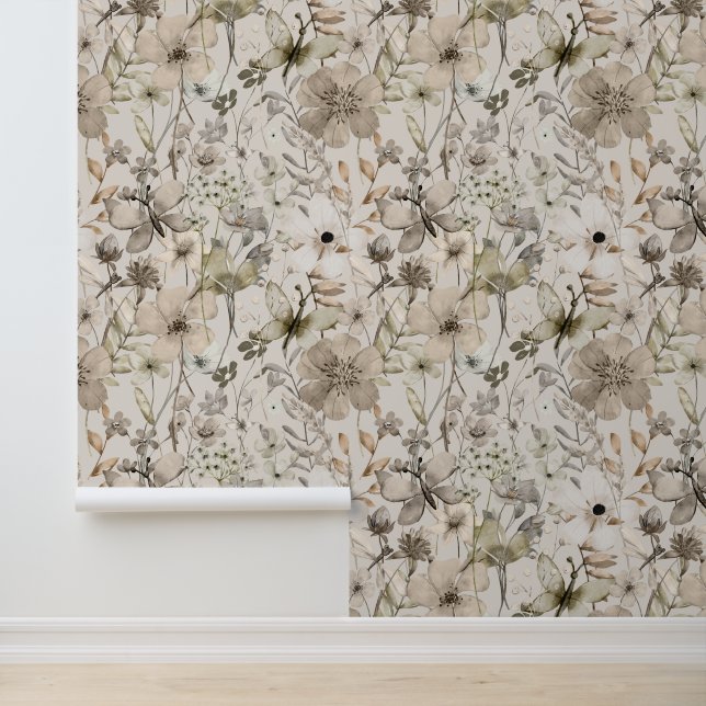 Papier Peint Paradis des fleurs (Application)