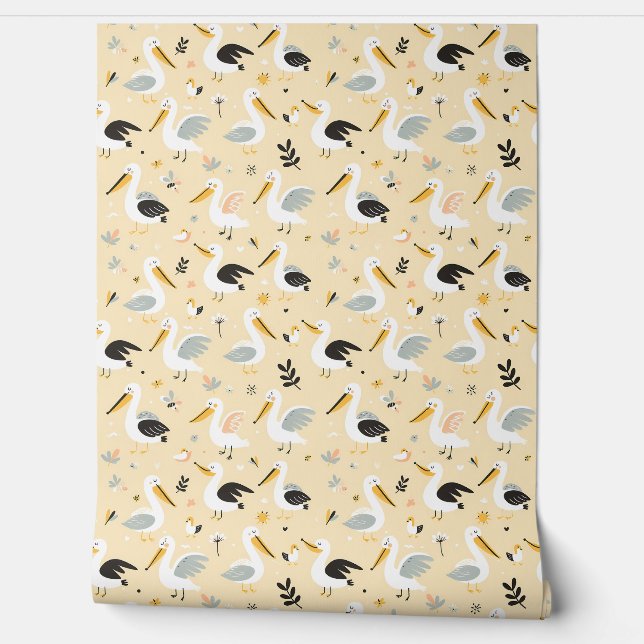 Papier Peint Paradis lunaire (Déroulement)