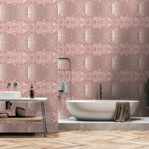 Papier Peint Parties scintillant rose Gold Blush