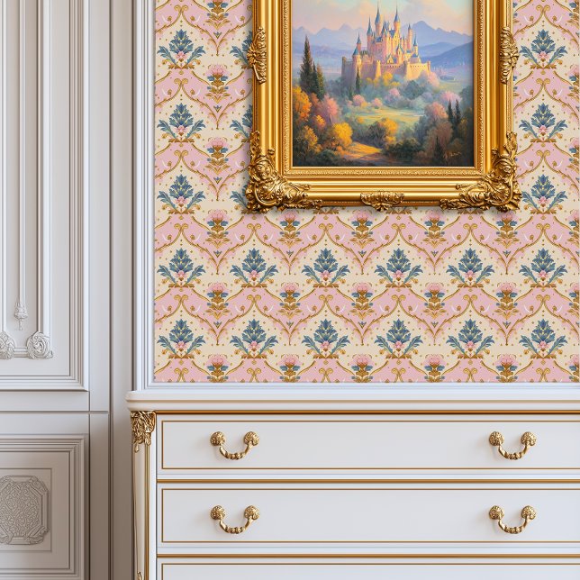 Papier Peint Pastel Regency Bloom Princesscore (Pastel Regency Bloom Princesscore Wallpaper)