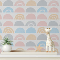 Pastel Scandinavian Ornement Enfants Motif bébé