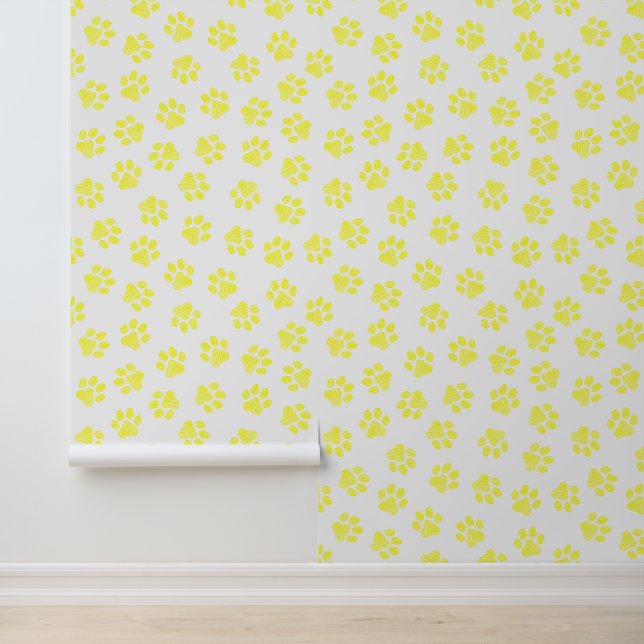 Papier Peint Patrouilles de Doodle, Paws de Chien, Paws Jaunes (Application)