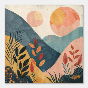 Papier Peint Paysage Abstrait de Boho (8)