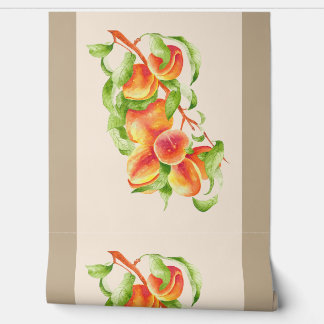 Papier Peint 'Peach Paradise' on a