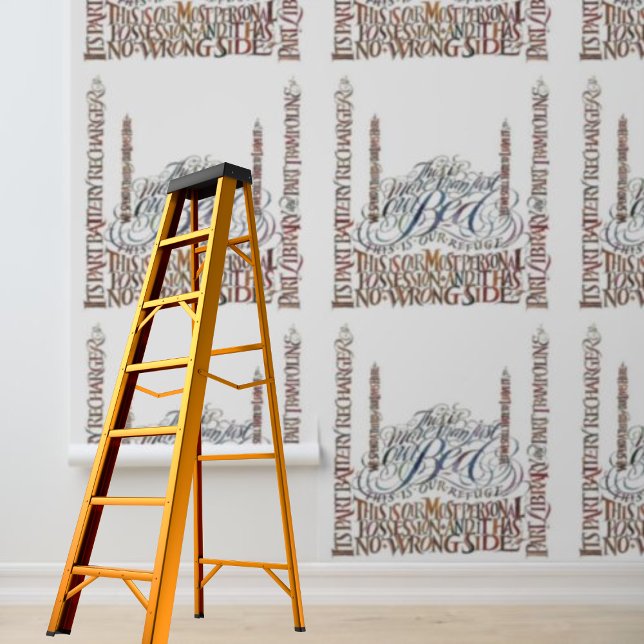 Papier Peint Peel and Stick Fond d'écran Nos citations de lit (Créateur téléchargé)