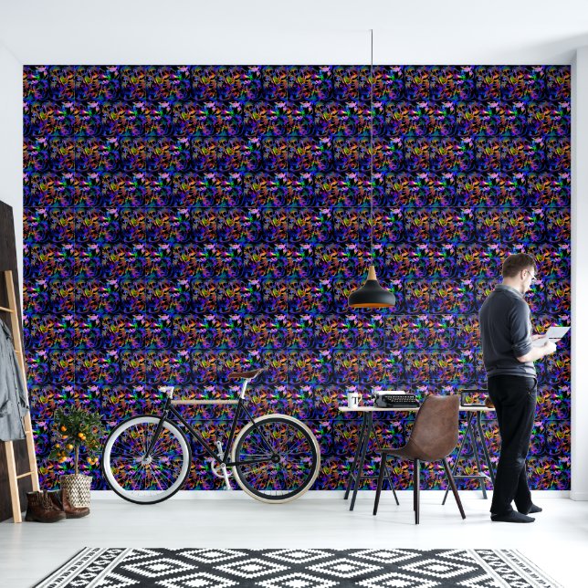 Papier Peint Peel et Stick Wallpaper 24 - C'est compliqué (Salon)