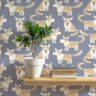 Papier Peint Pembroke Welsh Corgi Motif