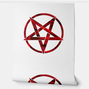Papier Peint Pentagram Red Devil