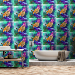 Papier Peint Perroquet de Couleur Magnifique